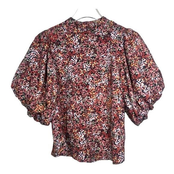 ✨MINKPINK GABAE HIGH NECK SZ MEDIUM BLOUSE✨ - Picture 4 of 8